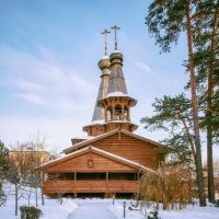 Церковь в пос. Прибрежном :: Олег Архипов