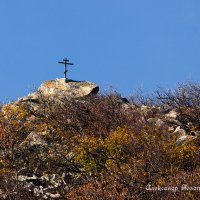поклонный крест на горе Верблюд :: Александр Богатырёв