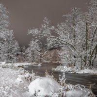 Зимняя ночь. :: Олег Бабурин