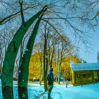 Рождественская ночь в Коломенском, Москва. :: Игорь Герман