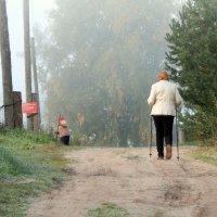 Прогулка в деревне :: Александр Генрихович Завьялов