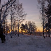 Морозный рассвет. :: Андрей Дурапов