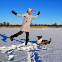 Игры на снегу :: Ольга Довженко