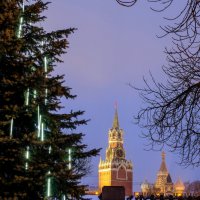 стекающий свет в Кремле :: Георгий А