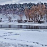 зима и река :: юрий иванов 