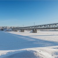 Мост через реку Кемийоки в районе города Рованиеми :: Shapiro Svetlana 