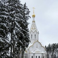 Катыньский храм. :: Милешкин Владимир Алексеевич 