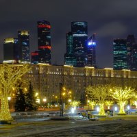 Вид на Москва-Сити со стороны Кутузовского проспекта :: Георгий А