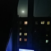 ночь, подоконник, ноутбук, луна..) :: Valyshka***) Prosto