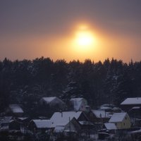 Зимний закат :: Иван Литвинов