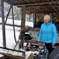 Бабуля и внук. :: ВикТор Быстров