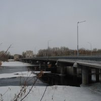 Мост через Ульбу в Усть Каменогорске. :: Мила Бовкун