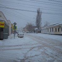 Симферополь,зима  в старом  городе :: Валентин Семчишин