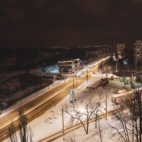 зимний вид из окна :: Александр Леонов