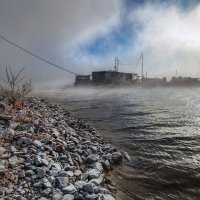 Туман на реке :: Александр 