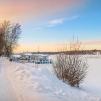 Зимний закат :: Юлия Батурина