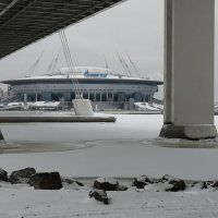 Стадион февраль 2021 :: Митя Дмитрий Митя