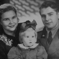 Мои родители и я.1956 год, январь, Веймар Германия :: Надежд@ Шавенкова