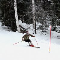 На лыжах с гор. :: Радмир Арсеньев