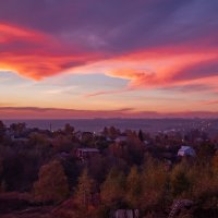 Осенний закат :: Светлана Карнаух