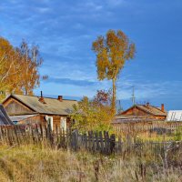 Осень в таежном поселке :: Галина 