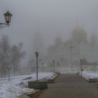 Успенский собор в тумане :: Сергей Цветков