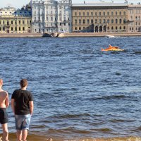 Плыла качалась лодочка. :: Валерий Пославский