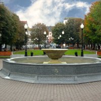 Отдыхающий фонтан :: Сергей Карачин