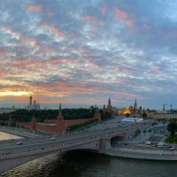Вечер над Москвой :: Светлана Карнаух