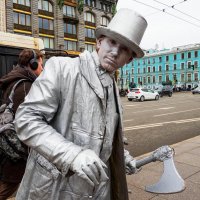 Лицо человека, занимающегося грабежом на Невском проспекте :: Майя Жинка