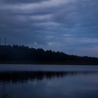 Ночь на озере :: Владимир Башко
