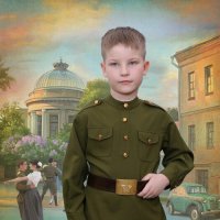 Внук Александр,фото из садика 7 лет :: Валентин Семчишин