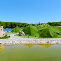 Железноводск. Городской парк. Озеро. Макеты гор КМВ. :: Николай Николенко