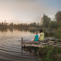 На озере :: Любовь Гулина