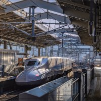 Скоростной поезд в Японии :: Shapiro Svetlana 
