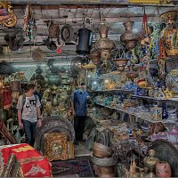 Пещера Алладина. Блошиный рынок в Яффо, Израиль :: Lmark 
