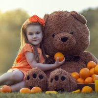 Апельсиновый медведь :: Анастасия Болтунова 