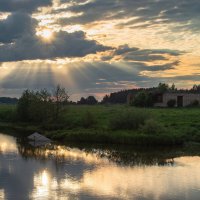 Майское утро на речке Буянке. :: Виктор Евстратов