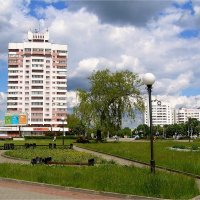Городской пейзаж :: Геннадий Худолеев Худолеев