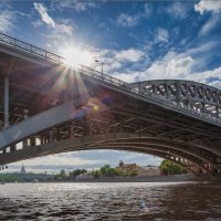 Новоандреевский мост... :: Сергей Кичигин