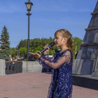 Концерт в рамках акции Белый цветок :: Андрей + Ирина Степановы