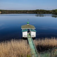 Рощинское озеро :: Юрий Слепчук