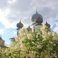 весенний монастырь :: Сергей Кочнев