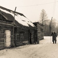 Село зимой в центре черноземья :: Андрей Синявин