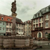 Herkulesbrunnen - Marktplatz - Heidelberg - Germany :: Bo Nik