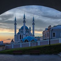 Казанский Кремль. Вид на мечеть Кул-Шариф. :: Вячеслав Касаткин