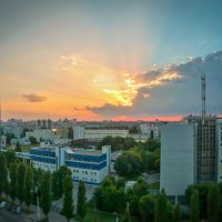 Панорама Воронежа на закате :: Анастасия Белякова