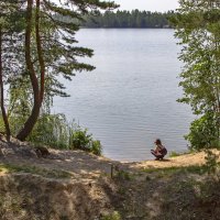 На Голубом озере :: Дмитрий Балашов