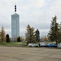 Самое высокое здание в Архангельской области. :: ЛЮДМИЛА 