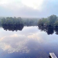 Утренний туман в сентябре :: Елена 